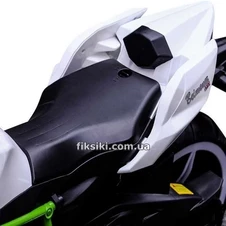 Детский мотоцикл M 4877 EL-8, кожаное сиденье , розовый фото 66
