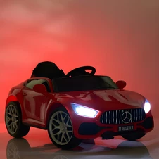 Детский электромобиль M 4612 EBLR-4 Mercedes, мягкое сиденье , синий фото 13
