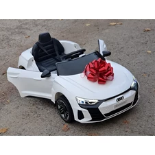 Детский электромобиль M 4938 EBLR-1, Audi, мягкое сиденье , белый фото 13