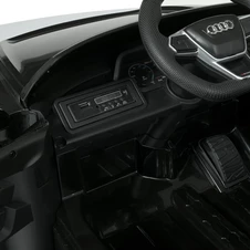 Детский электромобиль M 4938 EBLR-1, Audi, мягкое сиденье , белый фото 14