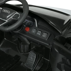 Детский электромобиль M 4938 EBLR-1, Audi, мягкое сиденье , белый фото 18