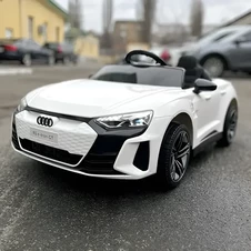 Детский электромобиль M 4938 EBLR-1, Audi, мягкое сиденье , белый фото 88