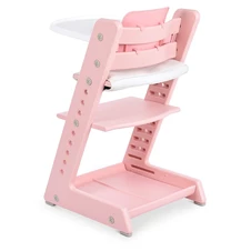 Стульчик для кормления ME 1101 STAGE Pink, розовый фото 33
