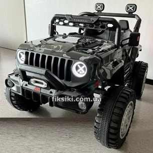 Детский электромобиль M 4960 EBLRS-18, Jeep, мягкое сиденье