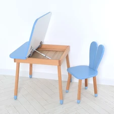 Детский столик 04-025BLAKYTN-DESK со стульчиком, синий фото 11