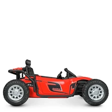 Двухместный детский электромобиль JS 3168 EBLR-3 (24V), EVA колеса , красный фото 99