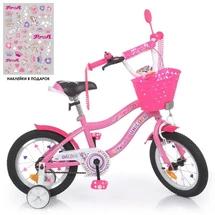 Велосипед детский PROF1 14д. Y14241-1K Unicorn, с корзинкой