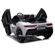 Двухместный детский электромобиль M 4993 EBLR-1, Maserati MC20 , белый фото 33