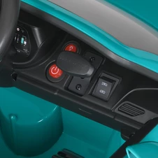 Детский электромобиль M 5030 EBLR-12 McLaren, кожаное сиденье , голубой фото 16