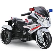 Детский мотоцикл M 4851 EL-1, Police, мягкое сиденье