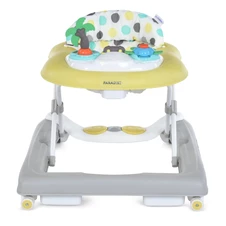Детские ходунки ME 1103 PARADISE Yellow, серо-желтые фото 11