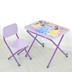 Купить Детский столик Принцессы фиолетовый, со стульчиком | Дитячий столик Принцеси фіолетовий