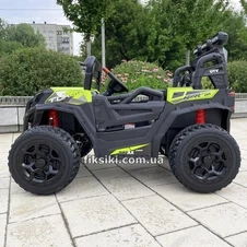 Детский электромобиль M 5040 EBLR-5 Buggy, кожаное сиденье , зеленый фото 44