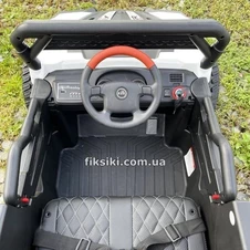Детский электромобиль M 5040 EBLR-5 Buggy, кожаное сиденье , зеленый фото 77