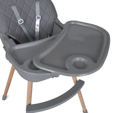 Стульчик для кормления ME 1111 LUMI Gray, серый фото 55