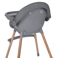 Стульчик для кормления ME 1111 LUMI Gray, серый фото 66