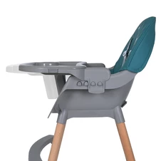 Стульчик для кормления ME 1111 LUMI Teal, бирюзовый фото 44