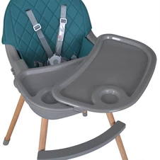 Стульчик для кормления ME 1111 LUMI Teal, бирюзовый фото 66