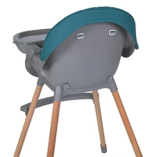 Стульчик для кормления ME 1111 LUMI Teal, бирюзовый фото 77