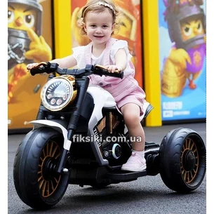 Детский мотоцикл M 5048 EL-1, кожаное сиденье