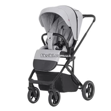 Универсальная коляска Carrello Alfa+ CRL-6507 (2in1) Feather Grey , серая фото 11