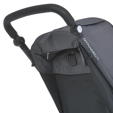 Детская коляска ME 1053-3 DYNAMIC PRO Charcoal | El Camino , темно-серая фото 14