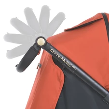 Детская коляска ME 1053-3 DYNAMIC PRO Redwood | El Camino , оранжевая фото 18