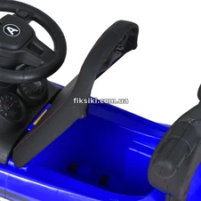Каталка-толокар M 5045 L-4, Audi, кожаное сиденье , синяя фото 66