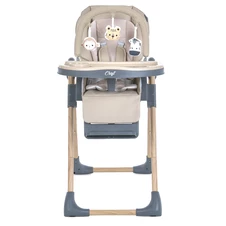 Стульчик для кормления ME 1115-W CRAFT Beige | El Camino , бежевый фото 11