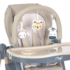 Стульчик для кормления ME 1115-W CRAFT Beige | El Camino , бежевый фото 66