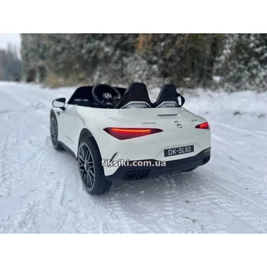 Детский электромобиль M 5098EBLR-1 Mercedes, кожаное сиденье