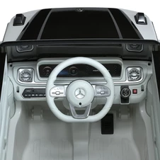 Детский электромобиль JJ 2088 EBLR-1-2 (4WD), Mercedes, 4 мотора , бело-черный фото 16