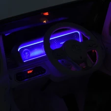 Детский электромобиль JJ 2088 EBLR-11 (4WD), Mercedes, 4 мотора , серый фото 13