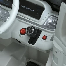 Детский электромобиль JJ 2088 EBLR-11 (4WD), Mercedes, 4 мотора , серый фото 16