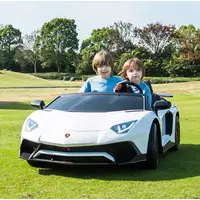 Детский электромобиль M 5738 AL-1 двухместный, Lamborghini Aventador купить