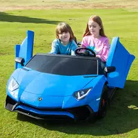 Двухместный детский электромобиль M 5738 AL-4 лицензионный, Lamborghini Aventador купить