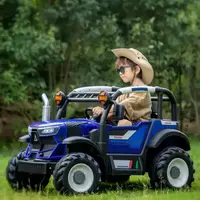 Детский трактор M 5073 EBLR-4 электромобиль, кожаное сиденье купить