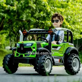 Купить Детский трактор M 5073 EBLR-5 электромобиль, кожаное сиденье