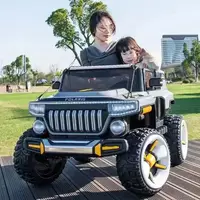 Детский электромобиль M 5075 EBLR-11 Jeep, кожаное сиденье купить