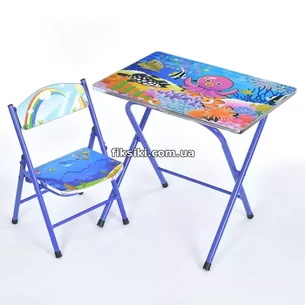 Купить Детский столик со стульчиком M 19-SEA, море
