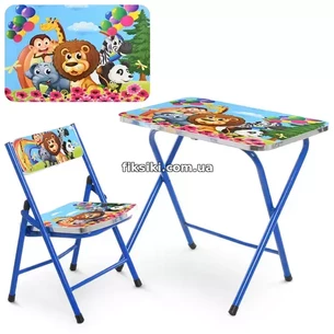 Купить Детский столик M 19-ZOO, зоопарк, со стульчиком