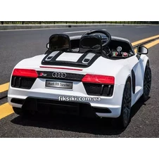 Детский электромобиль SX 7590 GKA-16 Audi, мягкие колеса , белый фото 11