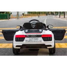 Детский электромобиль SX 7590 GKA-16 Audi, мягкие колеса , белый фото 33