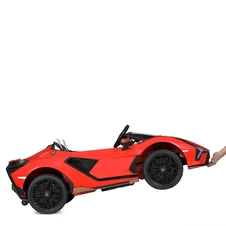 Двухместный детский электромобиль M 5072 EBLR-3, Lamborghini , красный фото 88