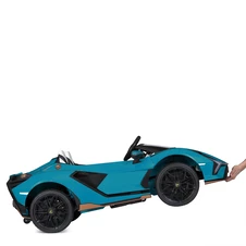 Детский электромобиль M 5072 EBLR-4 двухместный, Lamborghini , синий фото 88