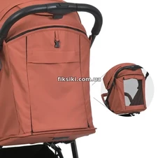 Прогулочная детская коляска M 4249-2 Orange Matt , оранжевая фото 77