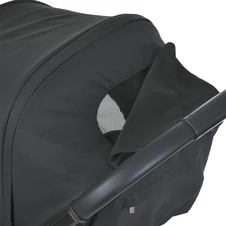 Детская коляска El Camino ME 1118 MUSE Black, прогулочная , черная фото 32