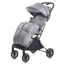 Прогулочная коляска ME 1129 LINK Silver Striped, El Camino , серебристая фото 11