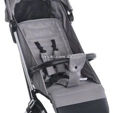 Прогулочная коляска ME 1129 LINK Silver Striped, El Camino , серебристая фото 55