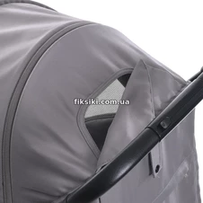 Прогулочная коляска ME 1129 LINK Silver Striped, El Camino , серебристая фото 77